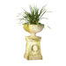 Sandy Banded Round Urn Planter