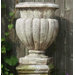 Carved Stadium Round Urn Planter