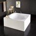 Liquid Space Freestanding Acrylic Bathtub