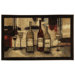New Wave Wine And Glasses Novelty Rug