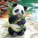Tian Shan Asian Panda Statue