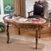 The Mountbat10 Hardwood and Solid Marble Writing Desk