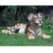 The Grand Scale Wildlife Animal Lying Down Tiger Cub Statue
