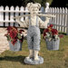 Flowers for Felicity Garden Statue