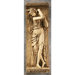 Water Maidens Seine Wall Frieze in Antique Stone
