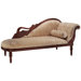 Swan Fabric Chaise Lounge