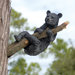 Up A Tree Hanging Bear Cub Statue