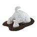 Highland Terrier Digging Dog Statue