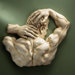 Theseus Sculptural Wall Frieze in Faux Stone