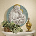 Madonna and Child Roundel Wall Sculpture