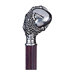 Claw and Ball Pewter Walking Stick