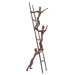 A Step in Time Cast Metal Child Statue