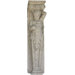 Fontainebleau Winged Cherub Architectural Pilaster Right Sculpture