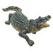 The Agitated Alligator Swamp Gator Statue