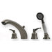 Blairhaus Adams Deck Mounted Roman Tub Set with Smooth Escutcheons