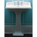 China Large Traditional Pedestal with Rectangular Basin