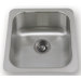 New England Undermount 16.5" Semi Square Kitchen Sink