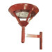 Architectural Diamond Post Lamp Head Light in Dark Bronze