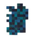 Do-Lo-Rez Blue Rug