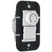 TradeMaster 1000W Decorator Rotary Single Pole/Three Way Dimmer in Black