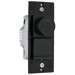 TradeMaster 700W Decorator Rotary Single Pole/Three Way Dimmer in Black