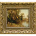 By the Lake, Giclee on Framed Canvas