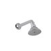 Single Function Perletto Style Swiveling Shower Head