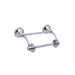 Georgian Era Toilet Paper Holder with Swinging/Lift Arm for Roll in English Bronze