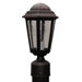 Kiss Series 1 Light Outdoor Post Lantern