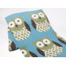 Crazy Owls Cotton Throw