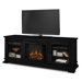 Hudson 68" TV Stand with Electric Fireplace