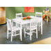Paloma Dining Set  in White