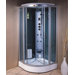 Personal Rounded Sliding Door Corner Steam Shower
