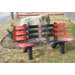 Snow Board Recycled Plastic Garden Bench