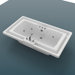 Barbados 46 x 78 x 23" Endless Flow Air and Whirlpool Jetted Bathtub