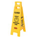 Rubbermaid Commercial - Floor Safety Signs Floor Sign W/Multi-Lingual Closed Impr: 640-6114-78-Yel - floor sign w/multi-lingual closed impr