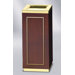 Designer Line Natural Wood Open Top Receptacle