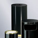 European Designer 15 Gal.  Black/Brass Waste Receptacle