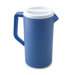 Plastic Three-Way-Lid Pitcher in Blue