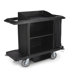 Full-Size Housekeeping Cart with 3 Shelves