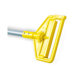 Invader Side Gate Mop Handle with Fiberglass Handle/Yellow Plastic Head