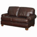 Juno Leather Loveseat