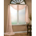 Infinity Sheer Window Scarf Polyester Valance
