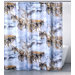 Wolves Crossing Shower Curtain