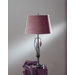Forge Leaf One Light Table Lamp with Vase