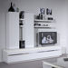 Electra 36 Wall Unit with 1 Door and 4 Shelves