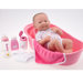 Designed By Berenguer Newborn Doll with Deluxe Bath Set