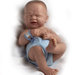 La Newborn - 14" Closed Eyes Real Boy Vinyl Doll