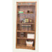 Sedona Open Bookcase in Distressed Oak