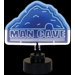 Man Cave Table Top Neon Sign in Blue / Black